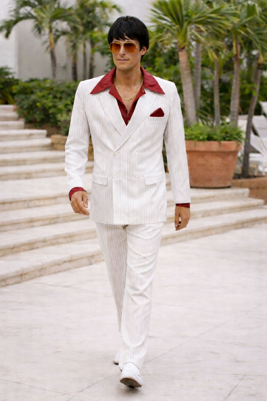 Scarface Rapper Outfit Scarface Costume - Costume Wonderland