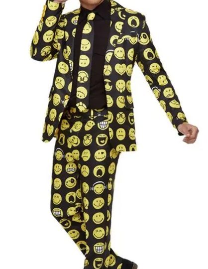 smiley stand out suit
