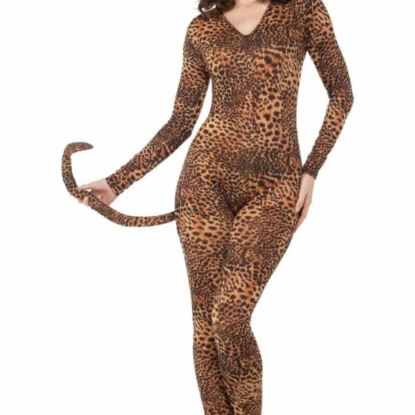 snow leopard cat suit 372334