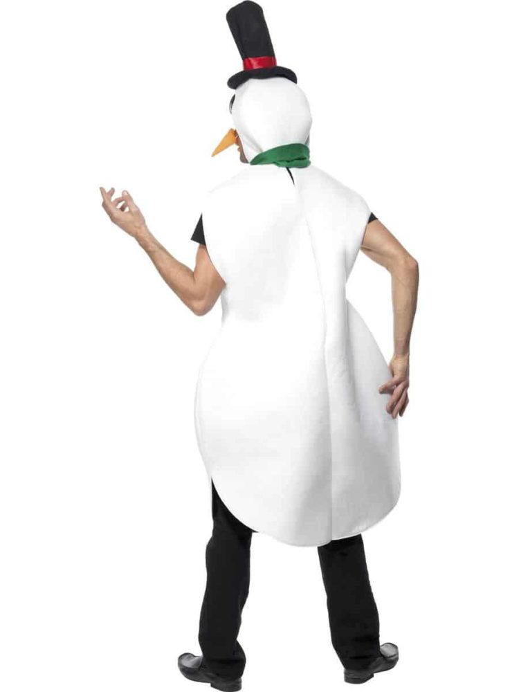 Snowman Costume Back