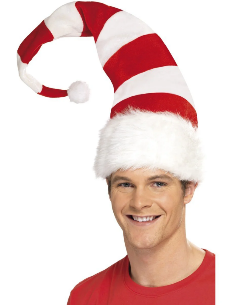 striped santa hat