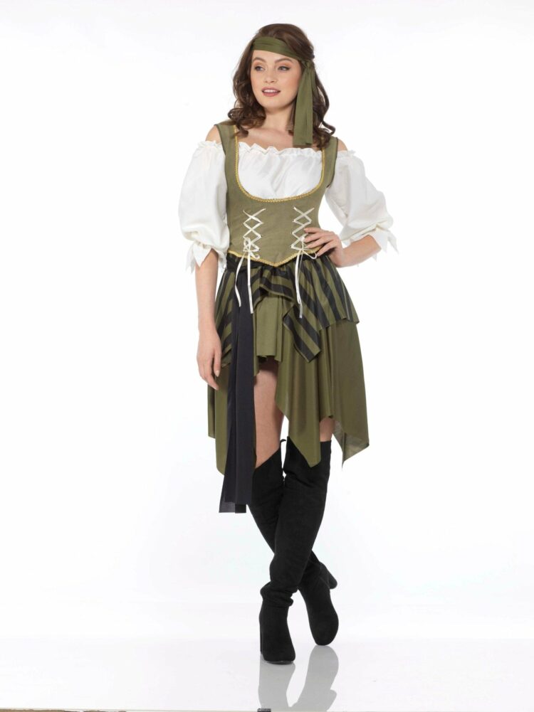 swashbuckler girl costume 213324