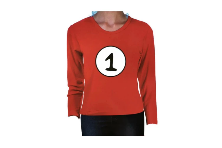 children red 1 long sleeve top