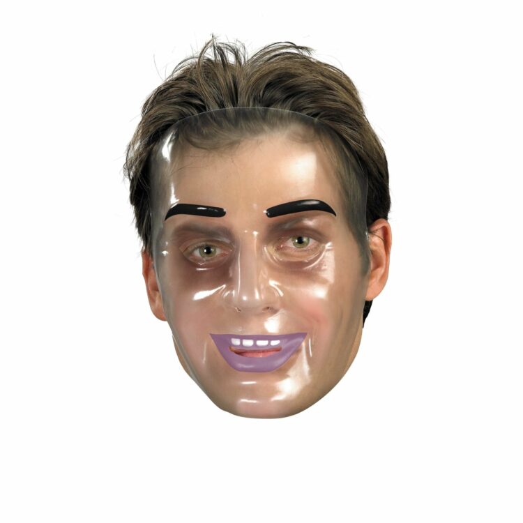 transparent man adult mask 581488