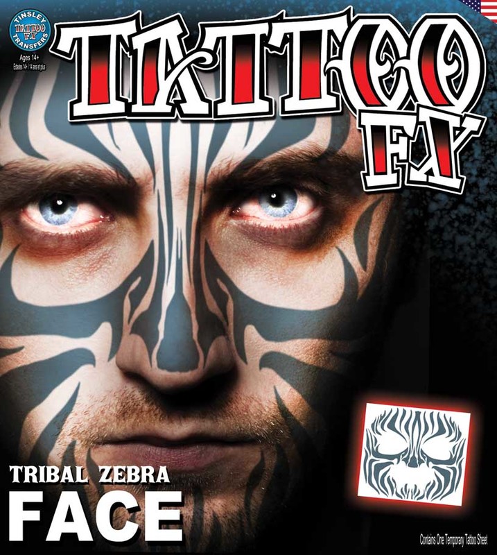 Tribal Zebra Face Tattoo 1 1.jpg