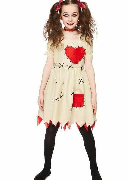 voodoo doll girls costume 764965