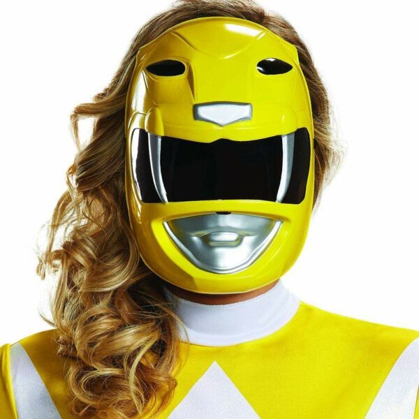 yellow ranger adult mask 157248